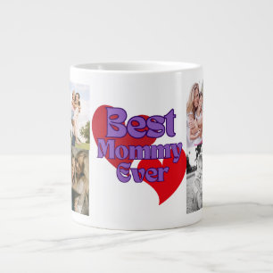 Best mom ever modern photo mother's day gift giant coffee mug