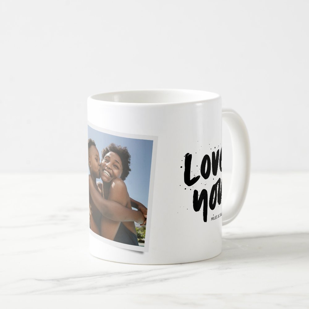 Discover Best mom ever modern photo Mother's Day Mug