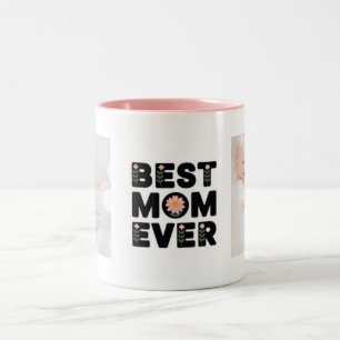 Best mom ever modern photo Mother's Day Mug