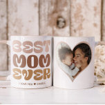 Best Mom Ever | Mom Photo and Text Gift  Coffee Mug<br><div class="desc">Best Mom Ever in a beautiful retro font. Personalize with your favorite photo and message to Mom. A perfect gift for for mother's day,  Christmas,  birthday,  or a pregnancy announcement. Note: colors in design can be changed to suit your preference. ©Marisu Valencia</div>