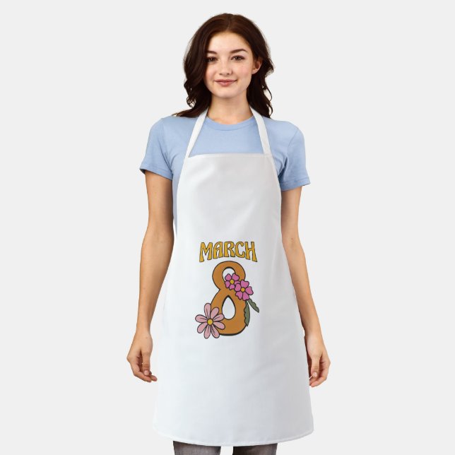 Best Mom Ever – Mother’s Day Cooking Apron (Worn)