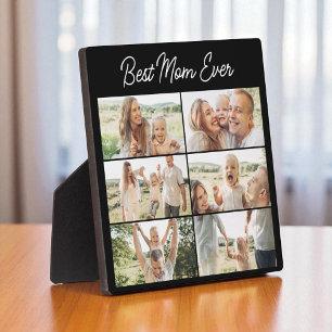 Best Mom Ever Mother's Day 6 Photo Collage  Plaque
