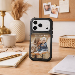 Best Mom Ever Mother's Day Custom Photo iPhone 17 Pro Case