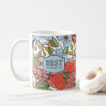 Best Mom Ever Mother's Day Floral  Coffee Mug<br><div class="desc">Pretty floral "Best mom ever" coffee mug for mom for Mother's day or any other occassion. Let her know you think she's the best with this pretty Victorian floral mug.</div>