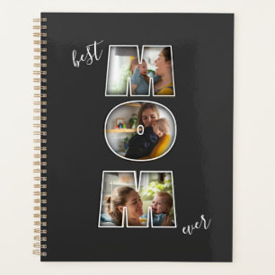 Best Mom Ever Mother's Day Gift 3 Photo Cutout Planner