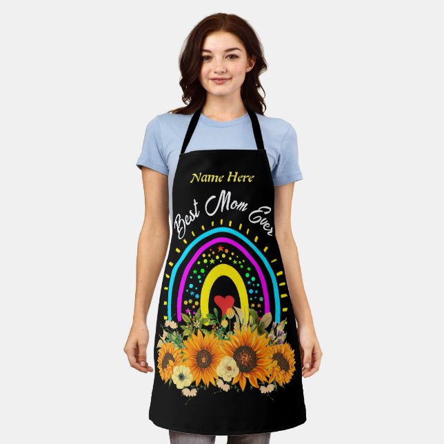 BEST MOM EVER MOTHER'S DAY GIFT APRON (Worn)