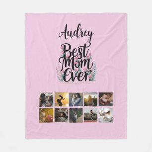 Best Mom Ever Mother's Day Gifts Keepsake Fleece Blanket