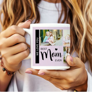 Best Mom Ever Mothers Day Photo Lilac Purple Coffee Mug