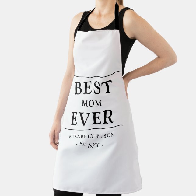 Best Mom Ever Mothers Gift Apron (Insitu)
