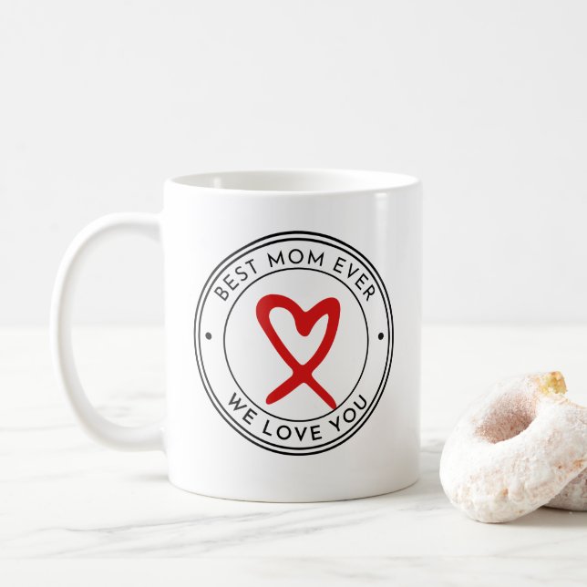 BEST MOM EVER MUG (With Donut)