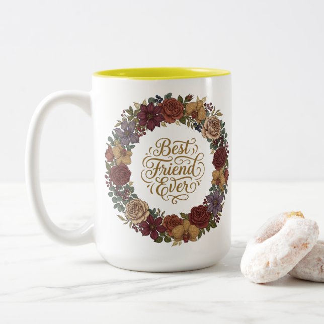 BEST MOM EVER MUG DESIGN, SUBLIMATION DESIGN  (With Donut)