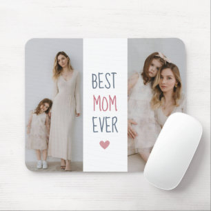 "Best Mom Ever' Personalized Mouse Pad
