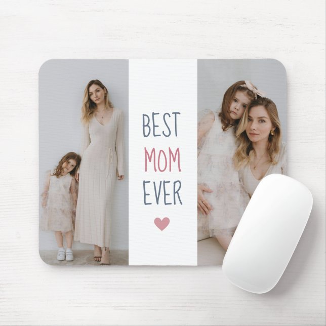 "Best Mom Ever' Personalized Mouse Pad (With Mouse)