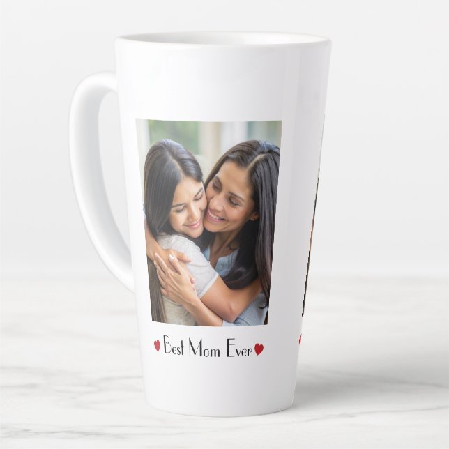 Best Mom Ever Personalized Mug | Gift For Mom (Left Angle)