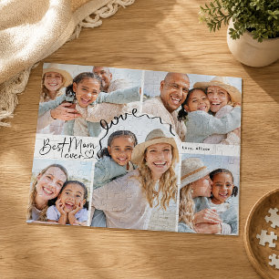 Best Mom Ever Personalized Photo Jigsaw Puzzle