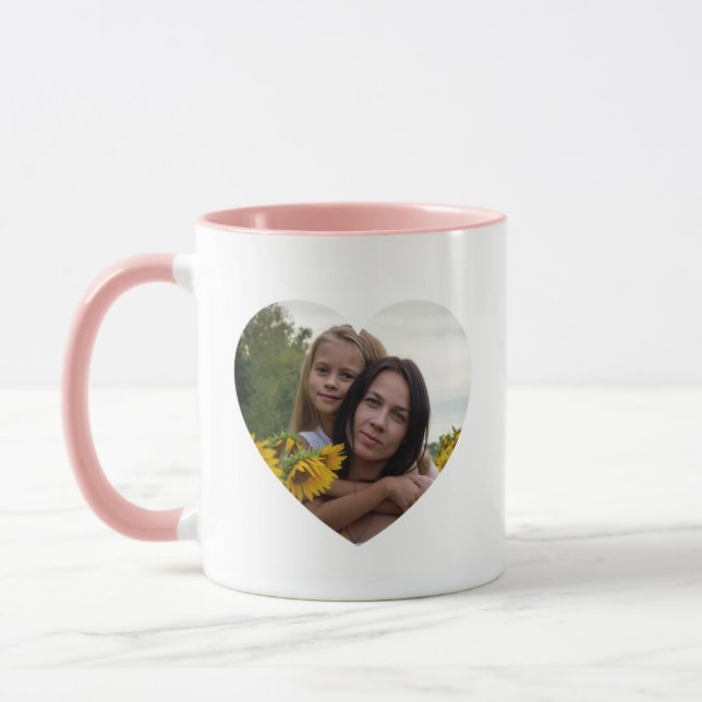 Best Mom Ever Personalized Photo Mug (Left)