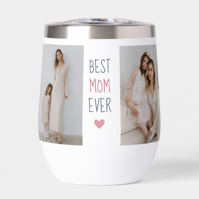 Best Mom Ever: Personalized Water Bottle Gift (Front)