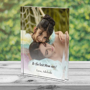 Best Mom Ever Photo Block