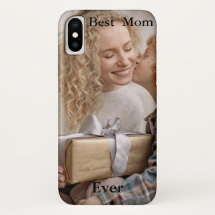 Best Mom Ever Photo iPhone X Case