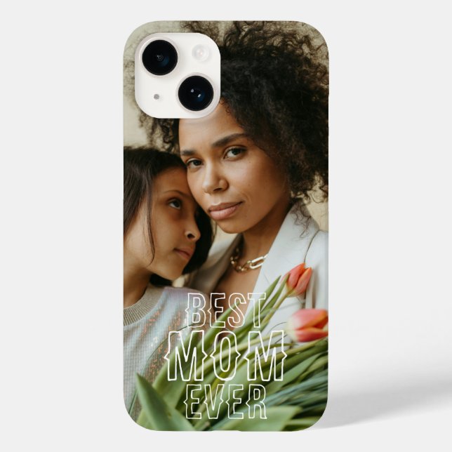 Best Mom Ever Photo Case-Mate iPhone Case (Back)