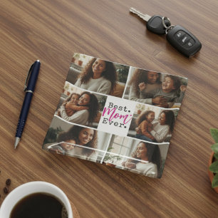 Best Mom Ever Photo Collage Birthday Mother's Day Trinket Tray