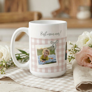 Best Mom Ever Photo Collage Coffee Mug