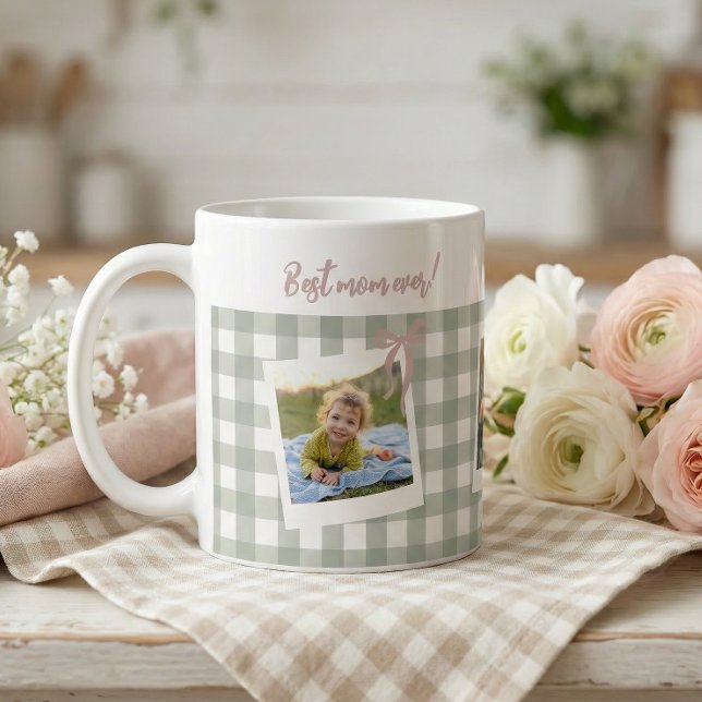 Best Mom Ever Photo Collage Coffee Mug (Creator Uploaded)