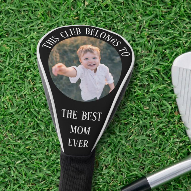 Best Mom Ever Photo Golf Head Cover (Creator Uploaded)