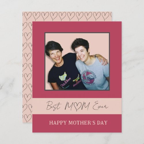 Best Mom Ever Photo Motherâs Day Budget