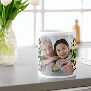 Best Mom Ever Photo Mother's Day Giant Coffee Mug