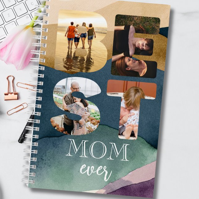 Best Mom Ever Photo Mother's Day Gift  Notebook (Creator Uploaded)