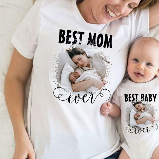 Best Mom Ever Photo  T-Shirt (Creator Uploaded)