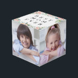 BEST MOM EVER Pink Floral Photo Collage Cube<br><div class="desc">Recognize the BEST MOM EVER with four photos on each side and the saying BEST MOM EVER on top and bordered by blush pink and rose gold flowers. This will warm her heart every day and is ideal for Mother's Day, her birthday, any holiday or just because. PHOTO TIP: For...</div>