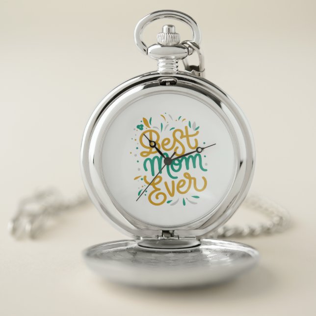 best mom ever pocket watch (Inside)