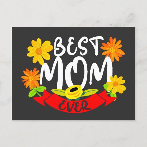Best Mom Ever Postcard