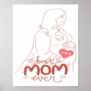 Best mom ever poster
