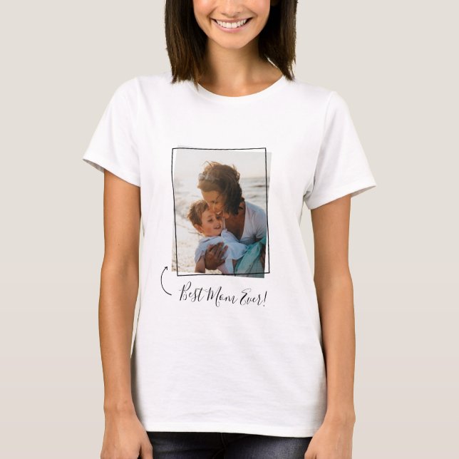 Best Mom Ever Rectangle Photo T-Shirt (Front)