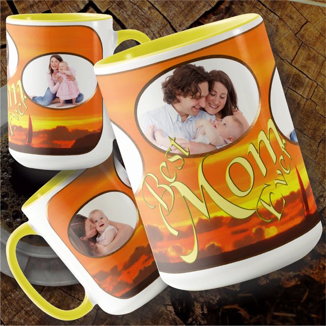 Best Mom Ever Sailboat Sunset 1300 Mug (Creator Uploaded)