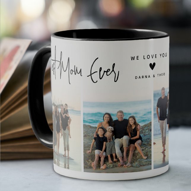 Best Mom Ever Script 4x Photo Mug (Creator Uploaded)