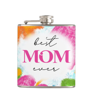 Best Mom Ever Sublimation Design Flask