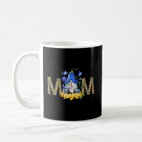 Best Mom Ever Sunflower Bluebell Gnome Leopard Pla Coffee Mug