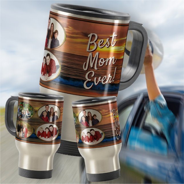 Best Mom Ever Sunset 1577  Travel Mug (Creator Uploaded)
