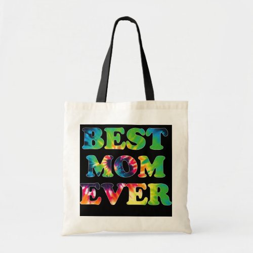Best Mom Ever Tie Dye Design Mothers Day 2022  Tote Bag