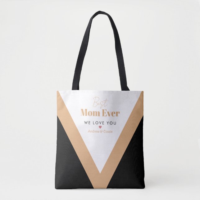 Best mom ever tote bag (Front)