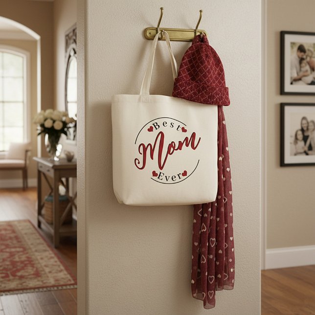 Best Mom ever Tote Bag (Creator Uploaded)
