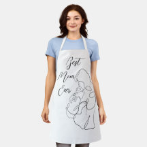 Best Mom Ever Trendy One Line with child Classic