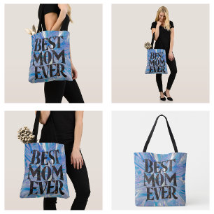 Best Mom Ever Trendy Tote Bag