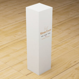Best mom ever wine box