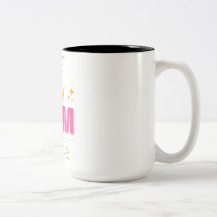 Best Mom Ever with Crown – Royal Gift for Mother’s Two-Tone Coffee Mug