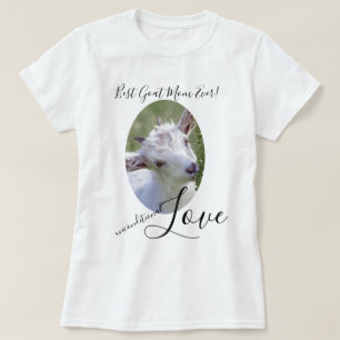 Best Mom Ever Your Photo Unconditional Love T-Shirt